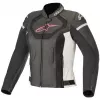 Γυναικείο μπουφάν μηχανής ALPINESTARS STELLA JAWS V3 BLACK/FUCHSIA