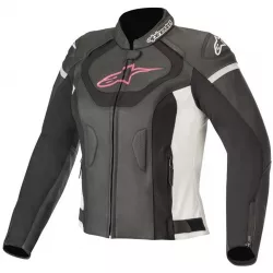 Γυναικείο μπουφάν μηχανής ALPINESTARS STELLA JAWS V3 BLACK/FUCHSIA Γυναικείο μπουφάν μηχανής ALPINESTARS STELLA JAWS V3 BLACK/FUCHSIA