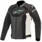 Γυναικείο μπουφάν μηχανής ALPINESTARS STELLA JAWS V3 BLACK/TEAL thumb
