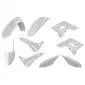 Κιτ πλαστικών MX POLISPORT restyling για HONDA CR125R /CR250R 2002-07 ΑΣΠΡΟ thumb