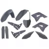 Κιτ πλαστικών MX POLISPORT restyling για HONDA CR125R /CR250R 2002-07 Nardo Grey