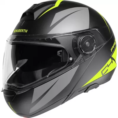 Κράνος μηχανής SCHUBERTH C4 PRO MERAK ΜΑΥΡΟ/ΓΚΡΙ/ΚΟΚΚΙΝΟ