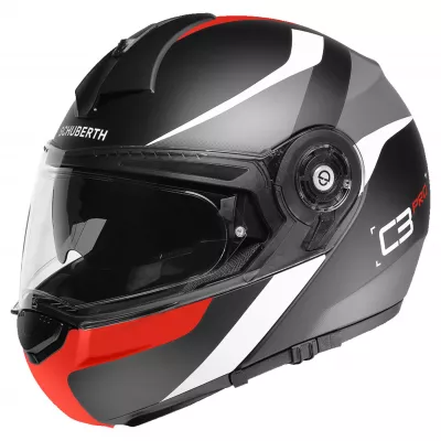Κράνος μηχανής SCHUBERTH C3 PRO SESTANTE RED MATT