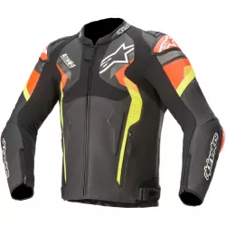 Δερμάτινο μπουφάν μηχανής ALPINESTARS ATEM V4 ΜΑΥΡΟ/ΚΟΚΚΙΝΟ/ΚΙΤΡΙΝΟ Δερμάτινο μπουφάν μηχανής ALPINESTARS ATEM V4 ΜΑΥΡΟ/ΚΟΚΚΙΝΟ/ΚΙΤΡΙΝΟ