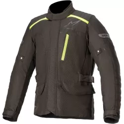 Μπουφάν μηχανής ALPINESTARS GRAVITY DRYSTAR BLACK/NEON YELLOW
