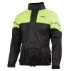 Αδιάβροχο μπουφάν μοτοσυκλέτας SECA RAIN BLACK/FLUO