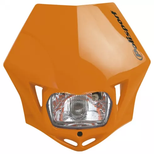Φανάρι εμπρός με μάσκα POLISPORT MMX - ΠΟΡΤΟΚΑΛΙ Φανάρι εμπρός με μάσκα POLISPORT MMX - ΠΟΡΤΟΚΑΛΙ