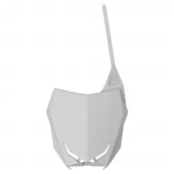 Number Plate μάσκα εμπρός POLISPORT Suzuki RMZ250-2019-20 RMZ450-2018-20 ΑΣΠΡΟ OEM Color Number Plate μάσκα εμπρός POLISPORT Suzuki RMZ250-2019-20 RMZ450-2018-20 ΑΣΠΡΟ OEM Color