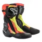 Μπότες μηχανής ALPINESTARS SMX PLUS V2 ΜΑΥΡΟ/ΚΟΚΚΙΝΟ/ΚΙΤΡΙΝΟ thumb