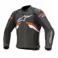 Δερμάτινο μπουφάν μηχανής ALPINESTARS GP PLUS R V3 ΜΑΥΡΟ/ΛΕΥΚΟ/ΚΟΚΚΙΝΟ FLUO thumb