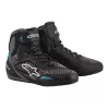 Γυναικείες μπότες μηχανής ALPINESTARS STELLA FASTER-3 RIDEKNIT BLACK/TEAL