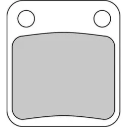 Τακάκια μοτοσυκλέτας Εμπρός/Πίσω FERODO FDB250EF