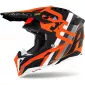 Κράνος μηχανής motocross AIROH AVIATOR 3 RAINBOW ORANGE MATT thumb