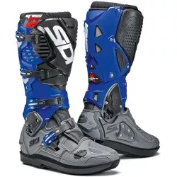 Μπότες μηχανής motocross SIDI CROSSFIRE 3 SRS-GREY/BLUE/BLACK Μπότες μηχανής motocross SIDI CROSSFIRE 3 SRS-GREY/BLUE/BLACK