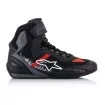 Μποτάκια μηχανής ALPINESTARS FASTER-3 RIDEKNIT BLACK/GREY/RED thumb
