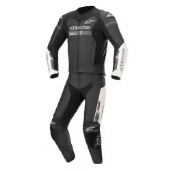 Δερμάτινη στολή αναβάτη ALPINESTARS GP FORCE V2 2PC BLACK/WHITE Δερμάτινη στολή αναβάτη ALPINESTARS GP FORCE V2 2PC BLACK/WHITE