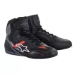 Μποτάκια μηχανής ALPINESTARS FASTER-3 RIDEKNIT BLACK/GREY/RED thumb