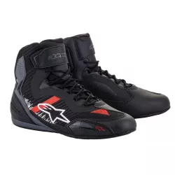 Μποτάκια μηχανής ALPINESTARS FASTER-3 RIDEKNIT BLACK/GREY/RED Μποτάκια μηχανής ALPINESTARS FASTER-3 RIDEKNIT BLACK/GREY/RED