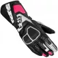 Γυναικεία δερμάτινα γάντια μηχανής SPIDI STS-3 BLACK/FUCHSIA thumb