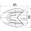 Προστατευτικά μανιτάρια μηχανής PUIG SUZUKI DL650 V-STROM 2004-20, DL650XT V-STROM 15-20 thumb