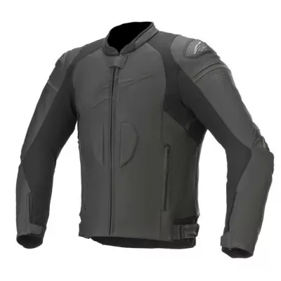 Δερμάτινο μπουφάν μηχανής ALPINESTARS GP PLUS R V3 BLACK Δερμάτινο μπουφάν μηχανής ALPINESTARS GP PLUS R V3 BLACK