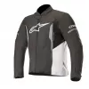 Μπουφάν μηχανής ALPINESTARS T-FASTER ΜΑΥΡΟ/ΓΚΡΙ/ΑΣΠΡΟ