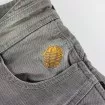 Γυναικείο παντελόνι μηχανής TRILOBITE 661 PARADO REGULAR FIT GREY thumb