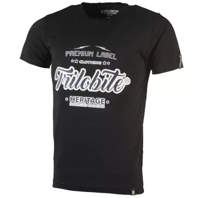 Κοντομάνικο μπλουζάκι 1831 TRILOBITE BLACK