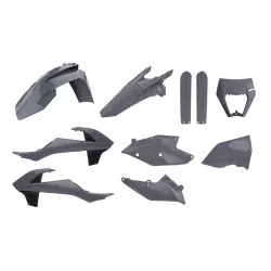 Κιτ πλαστικών Enduro POLISPORT για KTM EXC/ EXC-F/XC-W/ XCF-W-2017-19 Nardo Gray Κιτ πλαστικών Enduro POLISPORT για KTM EXC/ EXC-F/XC-W/ XCF-W-2017-19 Nardo Gray
