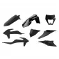 Κιτ πλαστικών Enduro POLISPORT για KTM EXC/ EXC-F/XC-W/ XCF-W-2020-21 ΜΑΥΡΟ thumb