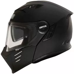 Κράνος μηχανής SIMPSON DARKSOME MATT BLACK MODULAR Κράνος μηχανής SIMPSON DARKSOME MATT BLACK MODULAR