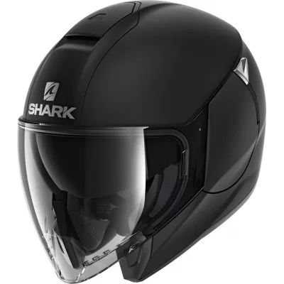 Κράνος μηχανής SHARK CITYCRUISER CITYCRUISER BLACK MATT JET - OPEN FACE