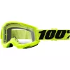 Μάσκα μηχανής motocross 100% STRATA2 YELLOW-CLEAR Μάσκα μηχανής motocross 100% STRATA2 YELLOW-CLEAR