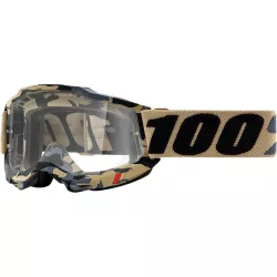 Μάσκα μηχανής motocross 100% ACCURI2 TARMAC-CLEAR Μάσκα μηχανής motocross 100% ACCURI2 TARMAC-CLEAR