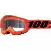 Μάσκα μηχανής 100% ACCURI2 NEON ORANGE-CLEAR Μάσκα μηχανής 100% ACCURI2 NEON ORANGE-CLEAR