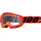 Μάσκα μηχανής 100% ACCURI2 NEON ORANGE-CLEAR thumb