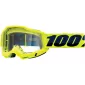 Μάσκα μηχανής motocross 100% ACCURI2 FLUO YELLOW- CLEAR thumb
