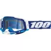Μάσκα μηχανής motocross 100% RACECRAFT2 BLUE-CLEAR thumb