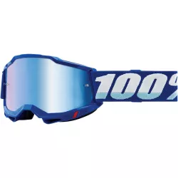 Μάσκα μηχανής motocross 100% ACCURI2 BLUE-MIRROR BLUE Μάσκα μηχανής motocross 100% ACCURI2 BLUE-MIRROR BLUE