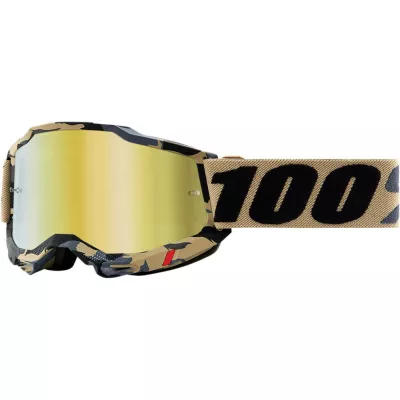 Μάσκα motocross 100% ACCURI2 TARMAC-TRUE GOLD