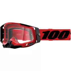 Μάσκα μηχανής motocross 100% RACECRAFT2 RED-CLEAR Μάσκα μηχανής motocross 100% RACECRAFT2 RED-CLEAR