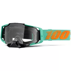 Μάσκα μηχανής motocross 100% ARMEGA CLARK-CLEAR Μάσκα μηχανής motocross 100% ARMEGA CLARK-CLEAR
