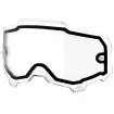 Διπλή ζελατίνα για μάσκα motocross 100% ARMEGA-CLEAR thumb