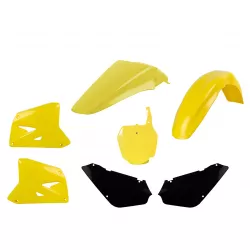 Κιτ πλαστικών MX POLISPORT για Suzuki RM85-2002-21OEM Color 17 Κιτ πλαστικών MX POLISPORT για Suzuki RM85-2002-21OEM Color 17