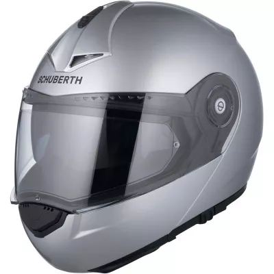 Κράνος μηχανής SCHUBERTH C3 PRO SESTANTE SILVER GLOSS