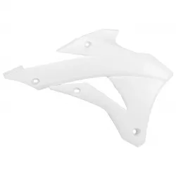 Πλαστικά καλύμματα ψυγείου POLISPORT Kawasaki KX85/100 - 2014-21 ΑΣΠΡΟ