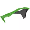 Πλαστικά καλύμματα ψυγείου POLISPORT Kawasaki KX250F - 2017-21 ΠΡΑΣΙΝΟ/ΜΑΥΡΟ