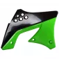 Πλαστικά καλύμματα ψυγείου POLISPORT Kawasaki KX250F (10/11) - 2009-12 ΠΡΑΣΙΝΟ/ΜΑΥΡΟ OEM Color thumb