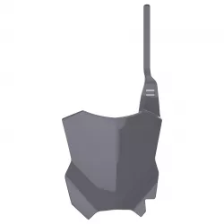 Number Plate μάσκα εμπρός POLISPORT Kawasaki KX250F - 2017-21 / KX450F - 2016-21 Nardo Grey Number Plate μάσκα εμπρός POLISPORT Kawasaki KX250F - 2017-21 / KX450F - 2016-21 Nardo Grey