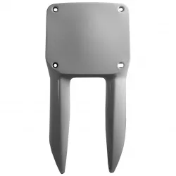 Number Plate μάσκα εμπρός POLISPORT Suzuki RM125 / 250 - 1996-98 ΑΣΠΡΟ OEM Color